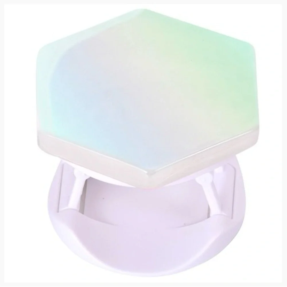 ❤️Ellie Rose - Clear Holographic iPhone 13 Pro Phone Holder Case - OS